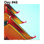 Day Forty-Five: Colorful Pointy Bits! 